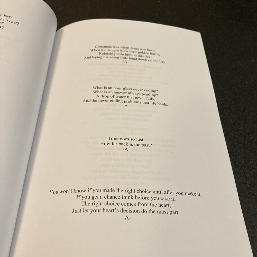 Allison Pruitt Strokes in Time Inspirational Poetry Collection Contemporary Poem - Picture 5 of 7